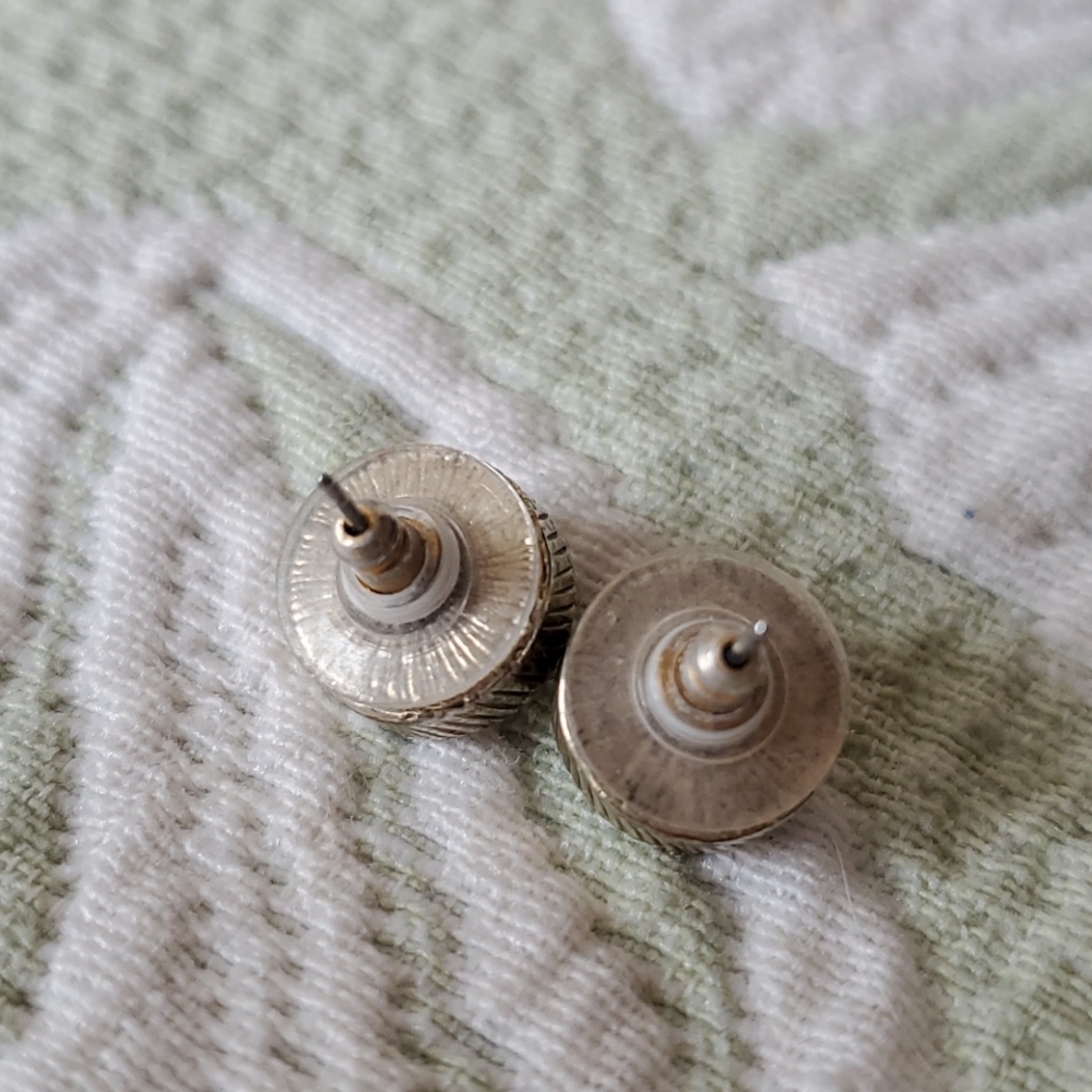 Silver and Gold Earrings - Picture 4 of 8